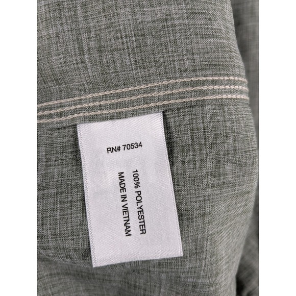 ORVIS Mens Button Up Shirt Long Sleeve Casual Green Travel Medium M - Picture 11 of 12